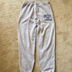 Gildan Gray Kids Joggers with Navy Print